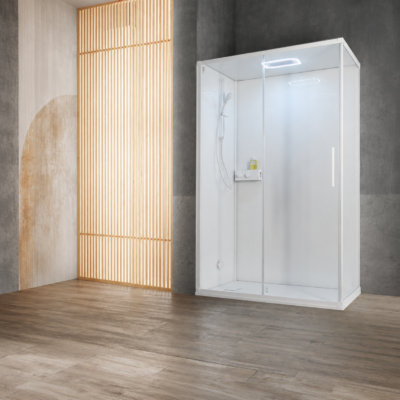 Cabina Doccia Multifunzione Kinedo K1000 con Bagno di Vapore